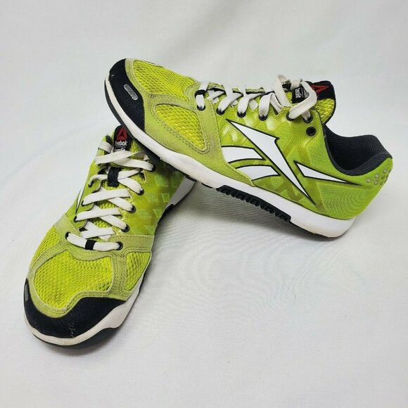 Reebok Shoes - Reebok CrossFit Womens 5.5Training Athletic Shoes Lace-Up Green 023501 313